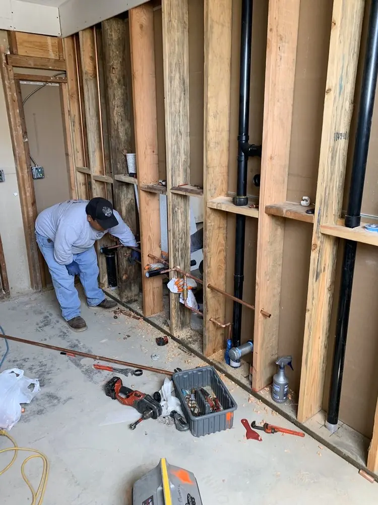 Commercial rough-in plumbing for Trenchless Sewer Repair in Post Oak Village